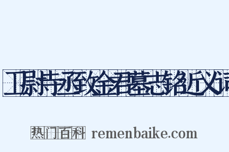 卫尉寺丞致金君墓志铭近义词是什么意思的图片